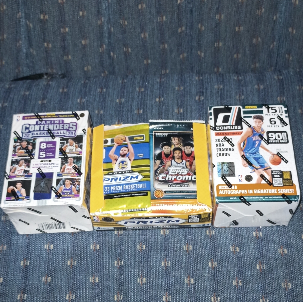 4 Packs Of NBA Cards $99$